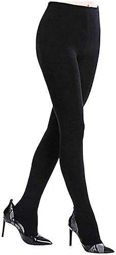 Women's Sheer Transparent high waist Pantyhose stocking with Excellent Stretch Stocking_P(Black Color)